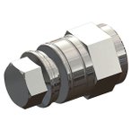 Croozer - Achsmutteradapter Gr 3/8 x 26 grau