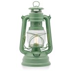 Feuerhand - LED Laterne Baby Special 276 - Kerzenlaterne grün
