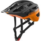 CRATONI MTB - Fahrradhelm AllRace  schwarz/neonorange matt, Größe S/M (52-57cm