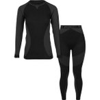 BRUNOTTI Unterwäsche Corvara Women Thermo Set, Größe XL in Schwarz