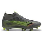 PUMA Herren Fussball-Rasenschuhe ULTRA 5 MATCH+ FG/AG, Größe 44 ½ in Grau