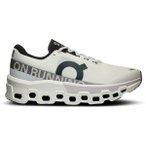 ON Herren Laufschuhe Cloudmonster 2, Größe 42 ½ in Silber