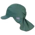 Sterntaler - Kid's Schirmmütze mit Nackenschutz Uni - Cap Gr 47 cm türkis
