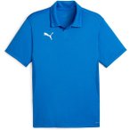 PUMA Herren Polo teamGOAL Polo, Größe M in Blau
