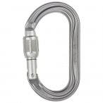 Petzl - OK Screw-Lock - Verschlusskarabiner grau