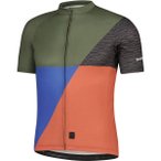 SHIMANO IRODORI Short Sleeve Jersey, Warm Olive, Größe S in Grün