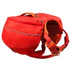 Ruffwear - Palisades Pack - Hundegeschirr Gr L/XL rot