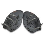 Zoggs - Matrix Hand Paddles - Schwimmhilfe Gr L schwarz/grau