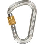 Skylotec Snappy Steel Screw Gate Karabiner  Karabiner silber Größe One Size Al
