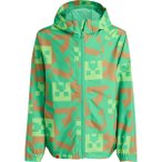 adidas Terrex Kinder Minecraft Mt Rain Jacke (Größe 164, gruen)