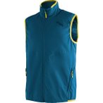 MAIER SPORTS Herren Weste Brims Vest Softshellweste, Größe 60 in Blau