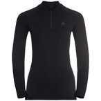 Odlo Performance Warm Eco Neck  Damen  Langarm Unterhemden schwarz Größe L   G