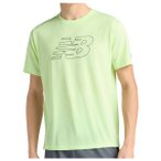New Balance - Athletics Graphic T-Shirt V2 - Laufshirt Gr M grün