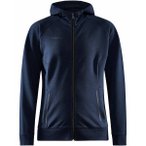 CRAFT Damen Kapuzenpullover CORE SOUL FULL ZIP HOOD W, Größe M in Blau