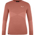 Salewa Zebru Medium Warm  Kinder  Langarm Unterhemden braun Größe 128 Skifahre