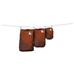 Ticket to the Moon - Travel Cube Set - Packsack Gr One Size braun