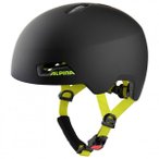 Alpina - Kid's Hackney - Radhelm Gr 47-51 cm grau/schwarz