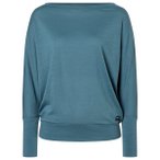 super.natural - Women's Kula Top - Merinopullover Gr XS türkis