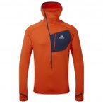 Mountain Equipment - Eclipse Hooded Zip T - Fleecepullover Gr S rot