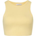 Mandala Damen Athleisure Top (Größe L, gelb)