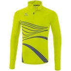 ERIMA Herren Rollkragen RACING longsleeve function, Größe L in Gelb