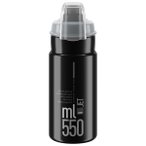 Elite - Jet Plus - Fahrrad Trinkflasche Gr 550 ml grau/schwarz