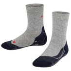 Falke - Falke RU4 Kids - Laufsocken 23-26 grau