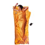 Cocoon TravelSheet Silk Schlafsack  Hüttenschlafsäcke & Inlets orange Größe 