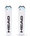 Head Supershape + JRS 7.5 Kinder Skiset 2027-Weiss-160
