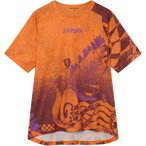 Endura Herren SingleTrack Print Trikot (Größe S, orange)
