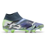 PUMA Herren Fussball-Rasenschuhe FUTURE 7 MATCH+ LL FG/AG, Größe 46 ½ in Silb