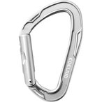 Edelrid Mission Straight Karabiner  Karabiner silber Größe One Size Alpinklett