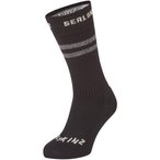 SealSkinz Runton   Wandersocken schwarz Größe 47  Trekking  Elastisch Wasserab