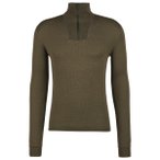 Woolpower - Zip Turtleneck 200 - Merinounterwäsche Gr XS oliv