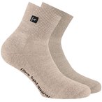 Rohner Fibre Light Quarter   Wandersocken beige Größe 36  Trekking  Atmungsakt