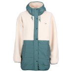 Iriedaily - Women's Arctik Long Jacket - Fleecejacke Gr S weiß