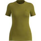Odlo Merino 160 Bl Crew Neck  Damen  Kurzarm Unterhemden oliv Größe XS   Hautf