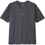 Patagonia 95 Oval Logo Oversized  Damen  T-Shirts grau Größe XS Lifestyle  Hau