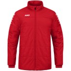 JAKO Kinder Jacke Coachjacke Team, Größe 140 in Rot