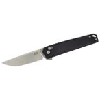 CJH - Einhandmesser Micarta - Messer grau/schwarz