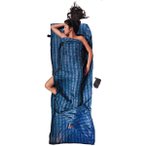COCOON Silk TravelSheet Coupler checked silk