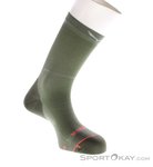 Salewa Eagle Light Crew Damen Socken-Oliv-Dunkelgrün-36-38