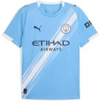 PUMA Herren Shirt MCFC Home Jersey Replica 25/26, Größe M in Blau