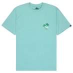 Quiksilver - EVO Learning From Nature S/S - T-Shirt Gr S türkis