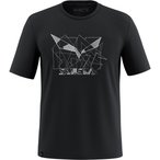 Salewa Eagle Geometric  Herren  T-Shirts schwarz Größe S Trekking  Hautfreundl