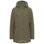 Vaude - Women's Pellice Wool - Parka Gr 46 oliv