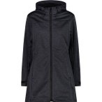 CMP Damen Funktionsjacke WOMAN COAT FIX HOOD, Größe 36 in Grau
