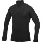 Woolpower Zip Turtleneck Lite black L