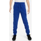 NIKE Kinder Hose Sportswear Fleece Graphic Cargo, Größe XS in Blau