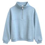 Mazine Herren Sweat Troyer Pullover (Größe XL, blau)